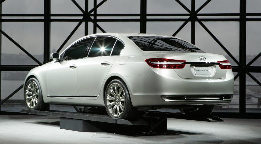  Hyundai Genesis Concept 2007 года  (фото 45 из 60)